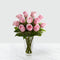 12 Long Stem Pink Roses