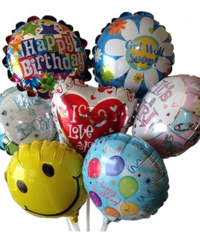 3 Mylar Balloons